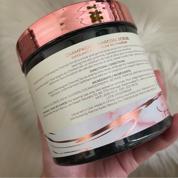 Manna Kadar Champagne Charcoal Scrub - BRAND NEW - Picture 6 of 7